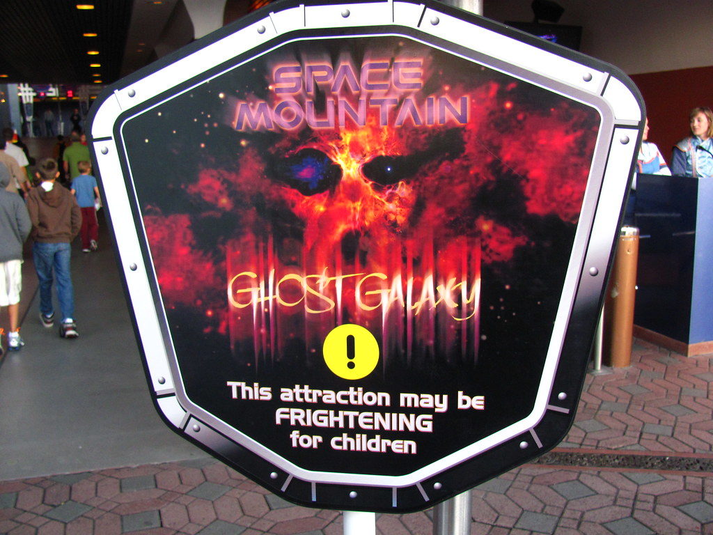 Space Mountain Ghost Galaxy - Hong Kong Disneyland & Disneyland, California