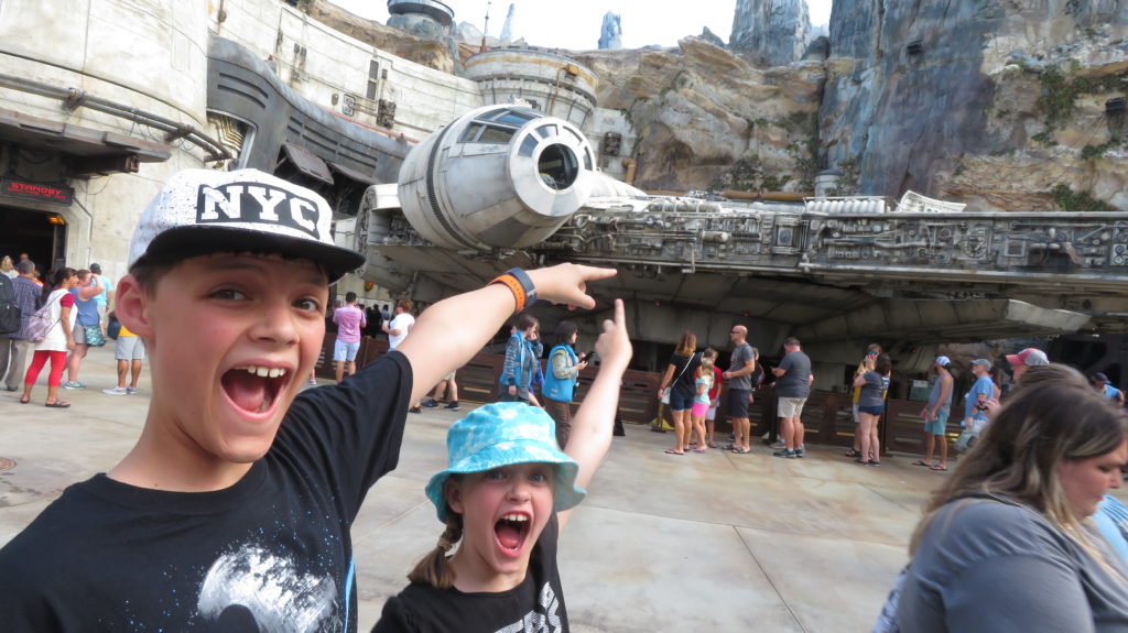 Star Wars Smuggler’s Run at disney