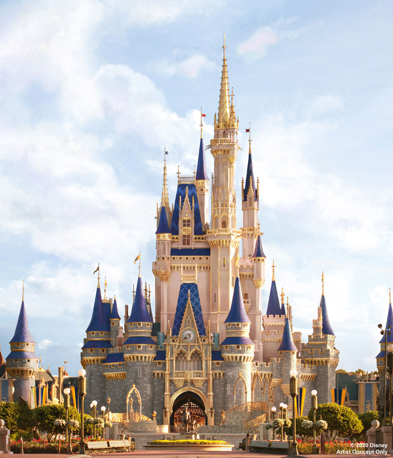 Cinderella Castle Makeover, Magic Kingdom
