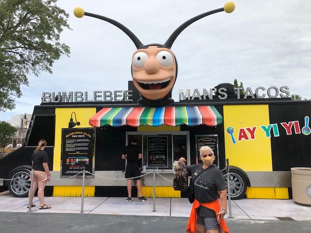 Food Stand at Universal Orlando Reopening Covid 19