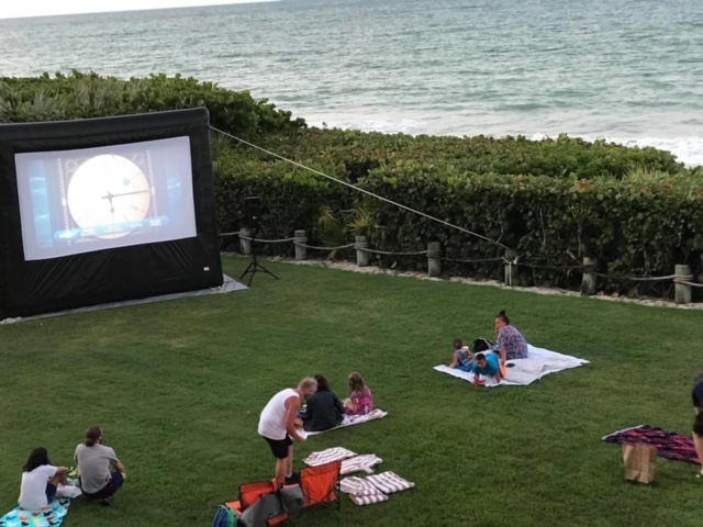 DVC Vero Beach outdoor movie