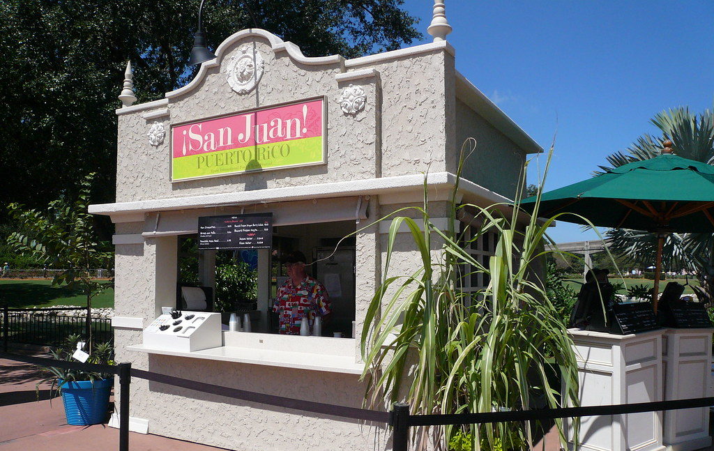 Epcot Food and Wine Festival Booth