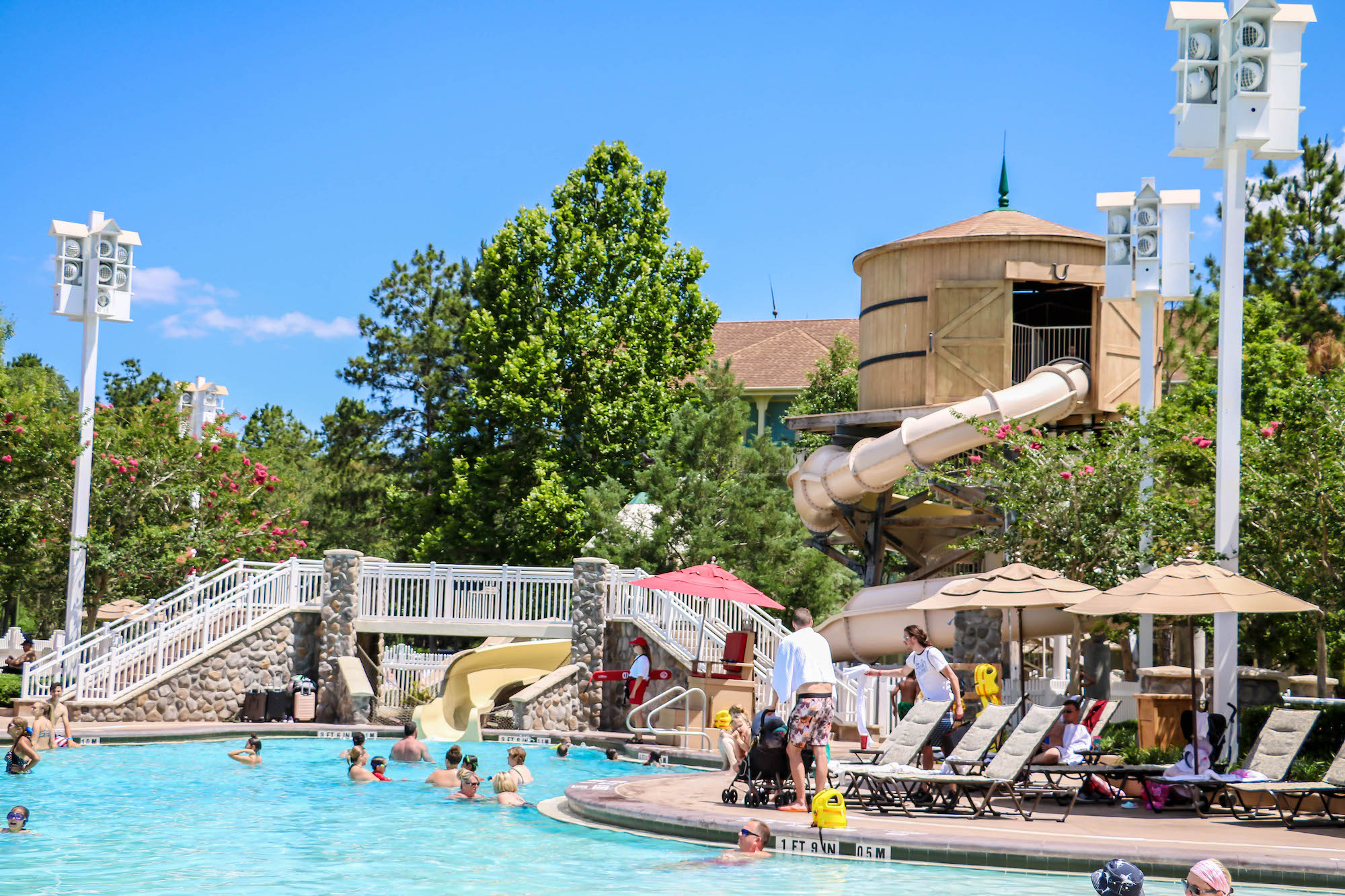 Disney DVC Resort Review Saratoga Springs Resort and Spa Paddock Pool
