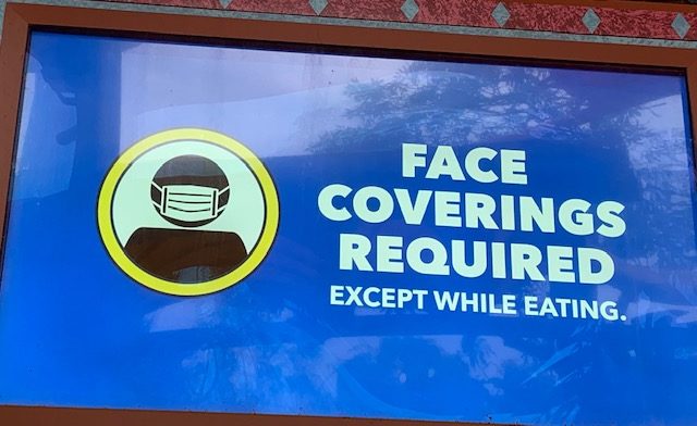 Universal reopens with face mask requirement