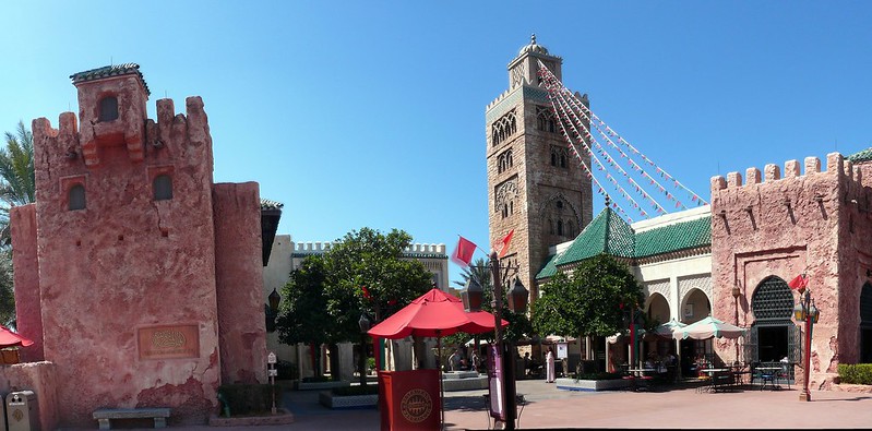 Tangierine Cafe Morocco Epcot Outdoor Dining