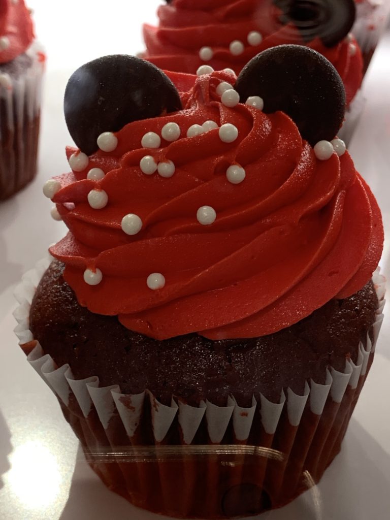 Minnie Mouse Cupcake at Magic Kingdom