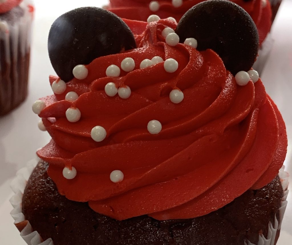 Minnie Mouse Cupcake at Magic Kingdom