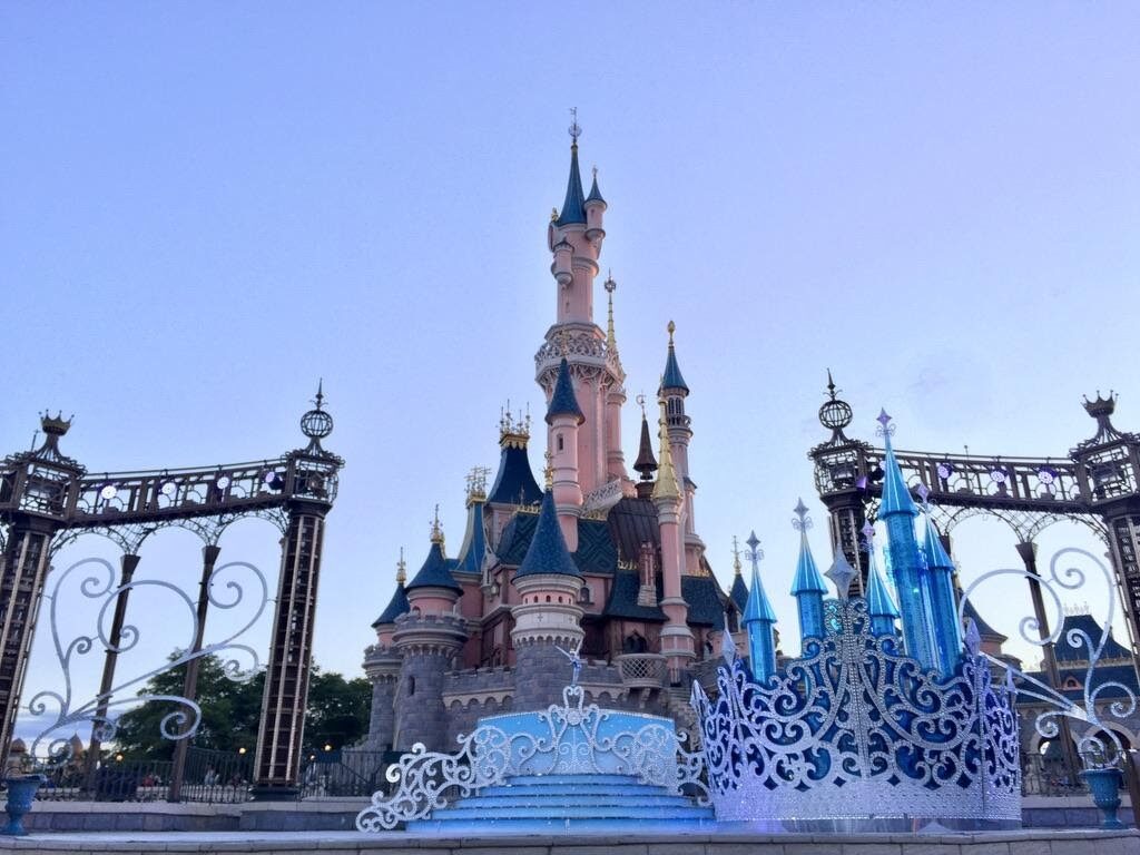 Sleeping Beauty's Castle for 25th anniversary, Disneyland Paris