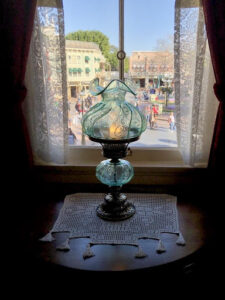 The view from Walt Disney’s Apartment , Disneyland California