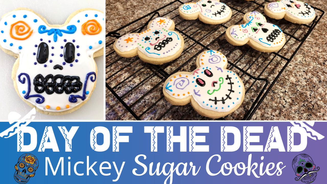 Day of the Dead Mickey Sugar Cookies Thumbnail