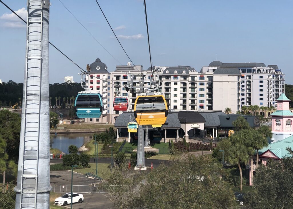 Transporte Disney Skyliner 2020