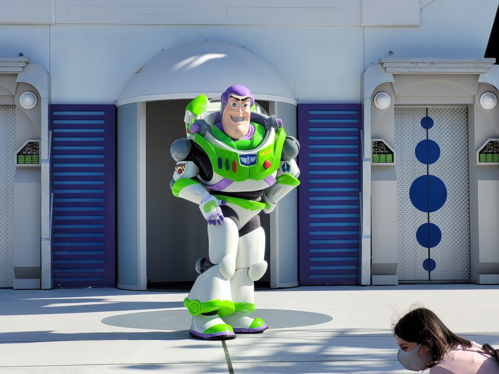 Buzz Lightyear in Tomorrowland - Magic Kingdom