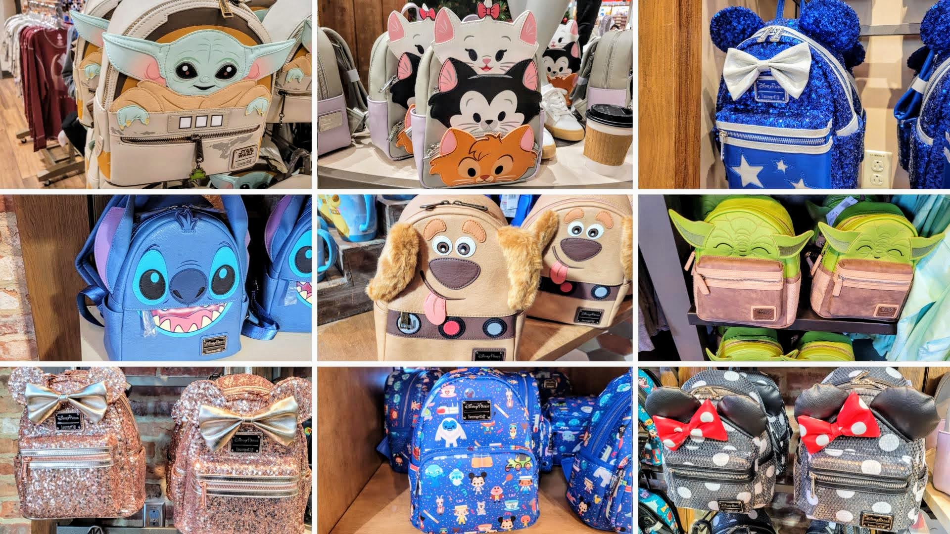 PHOTOS: New Disney Parks Minnie Mouse Autograph Backpack by Loungefly  Brings Style to Disney Springs - WDW News Today