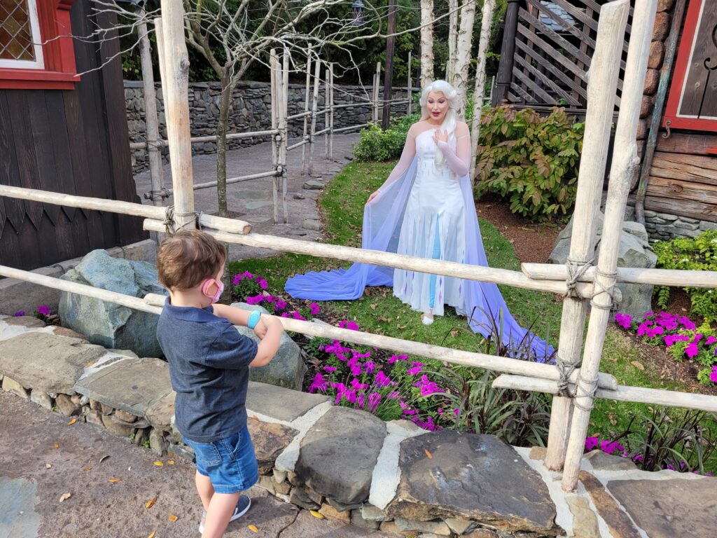 Elsa Character Meet & Greet in Norway Pavilion at Royal Sommerhus