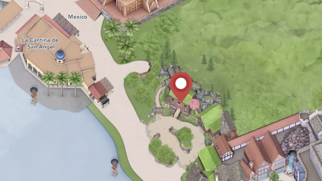 Location to Meet Anna and Elsa at Royal Summerhus in EPCOT