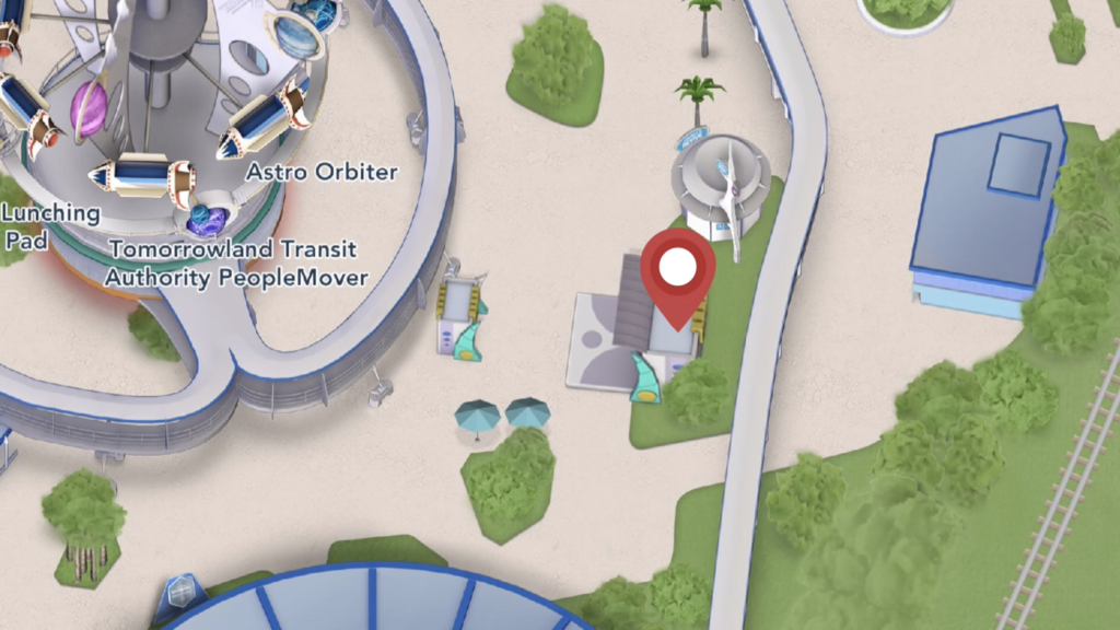 Location to Meet Stitch and Buzz Lightyear at Tomorrowland Stage in Magic Kingdom