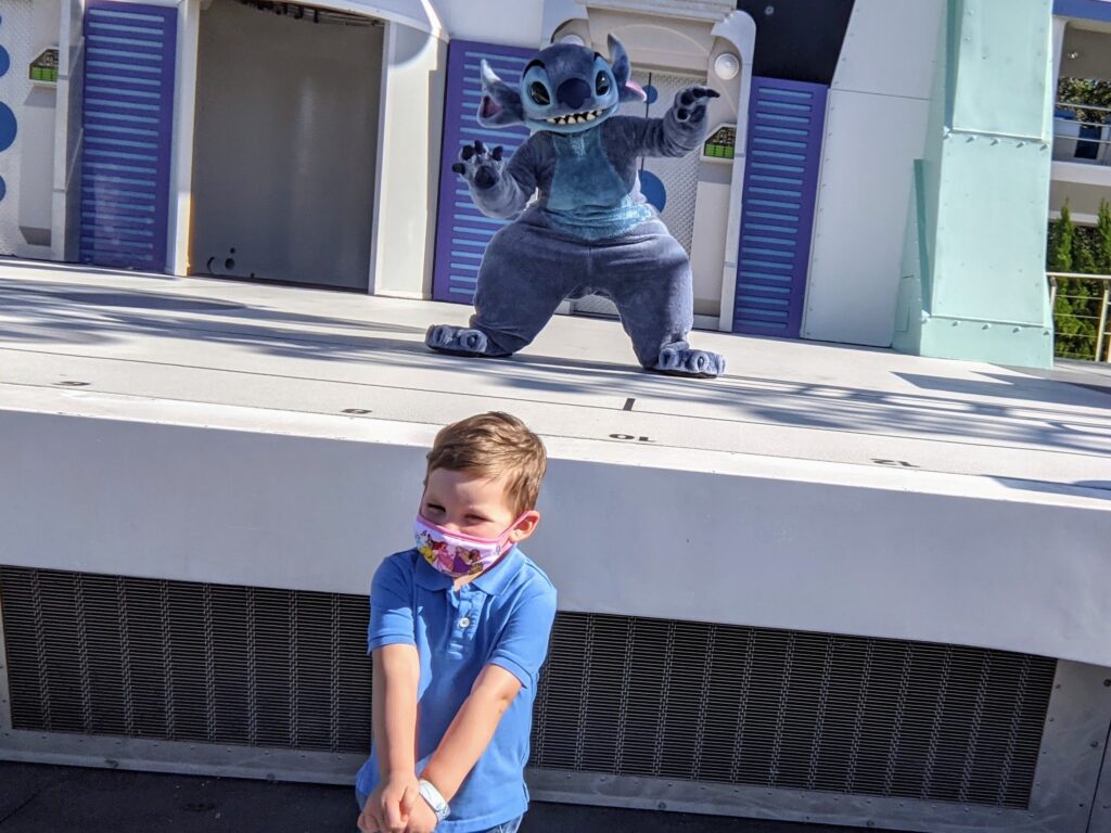 Stitch in Tomorrowland - Magic Kingdom