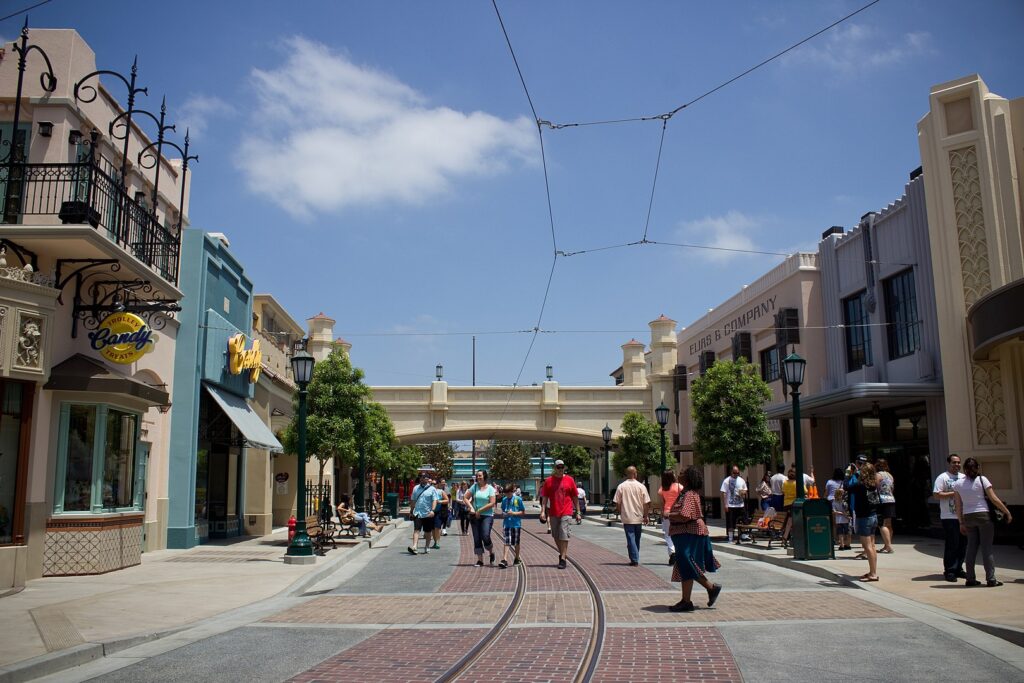 Buena Vista Street en Disney California Adventure