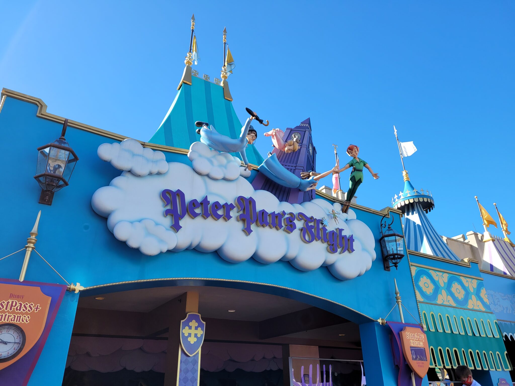 did magic kingdom peter pan ride close disney world orlando