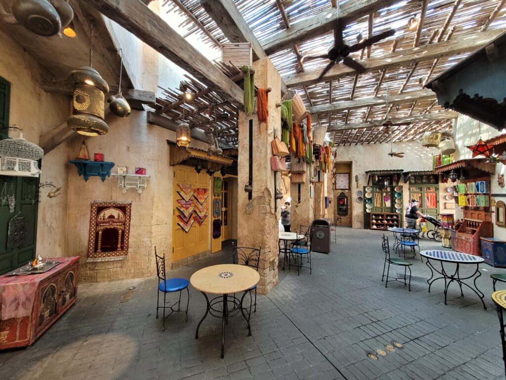 Seating Area in Morocco Pavilion