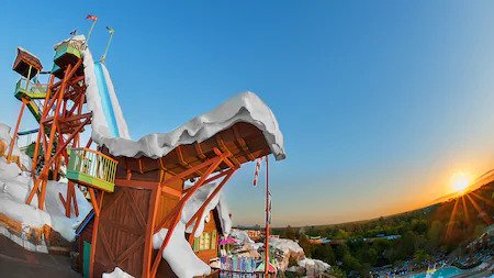 Summit Plummet Attraction at Blizzard Beach