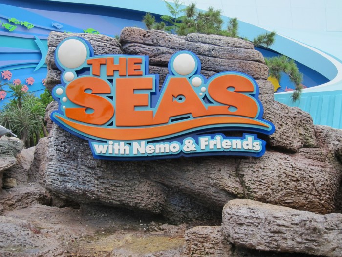 The Seas with Nemo & Friends Sign