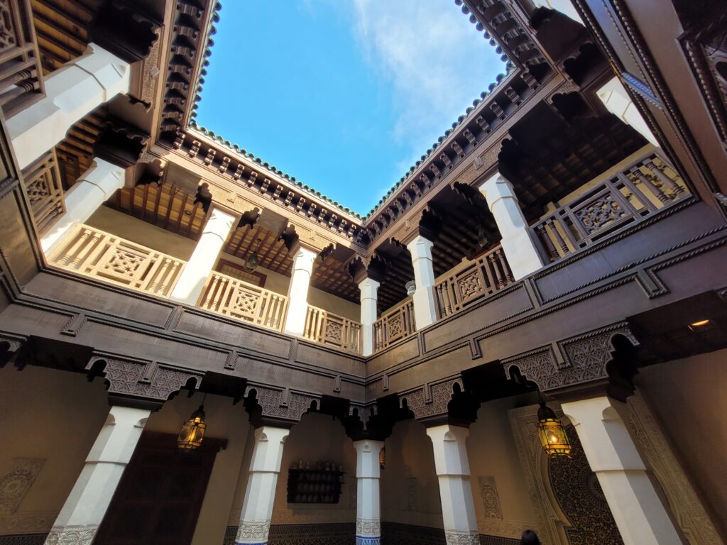 Traditional Structure In Morocco Pavilion