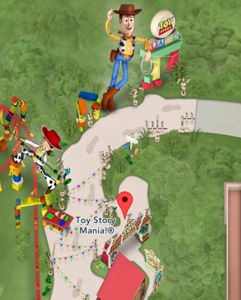 Where to Find Toy Story Mania! in Hollywood Studios