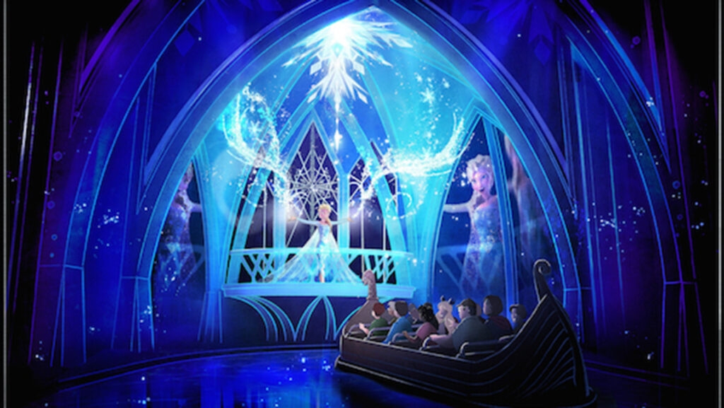 atracción de frozen ever after en epcot