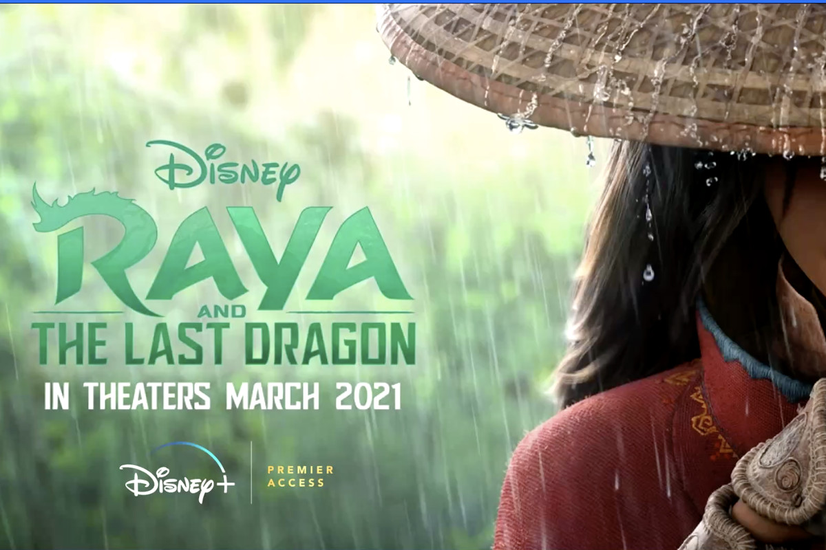raya and the last dragon poster