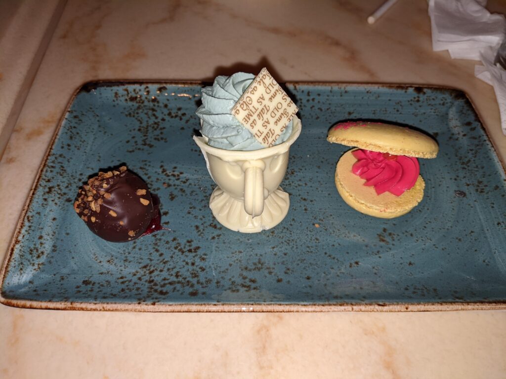 Dessert Trio from Be Our Guest Restaurant