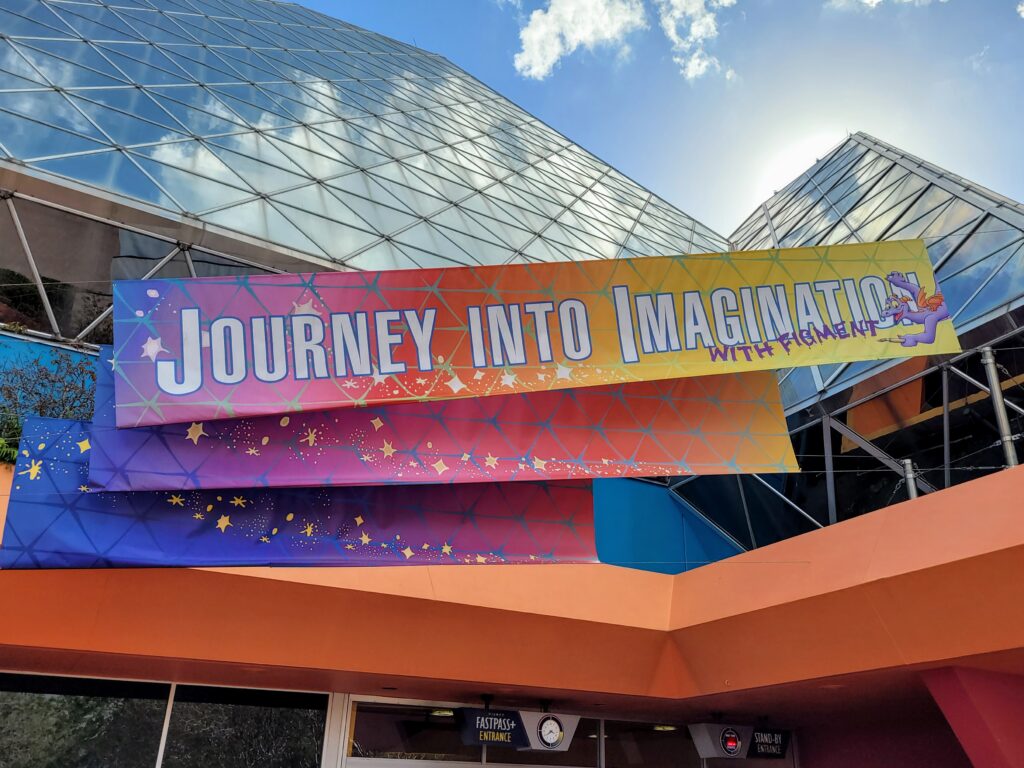Journey Into Imagination With Figment Sign