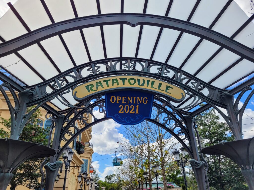 Remy’s Ratatouille Adventure Opening Oct 1st 2021