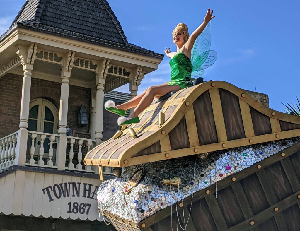 Tinkerbell Cavalcade at Magic Kingdom