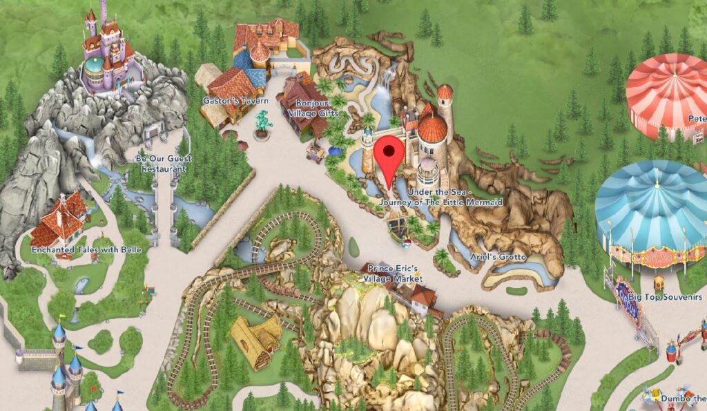 Where to Find Under the Sea - Journey of the Little Mermaid in Magic Kingdom