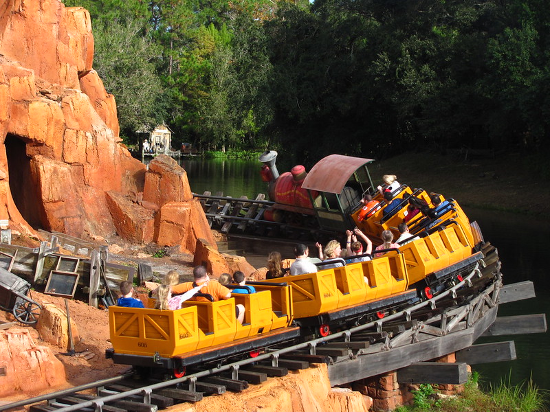 Big Thunder Mountain Overview  Disney's Magic Kingdom Attractions