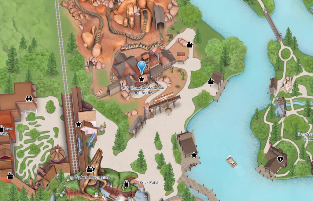 Big Thunder Mountain Overview  Disney's Magic Kingdom Attractions