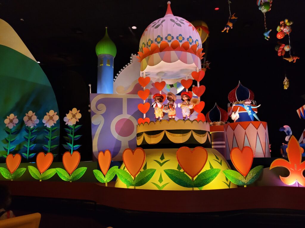 Inside it's a small world Attraction at Magic Kingdom