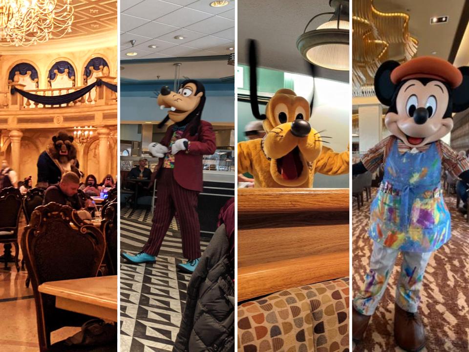 Disney Character Dining Experiences