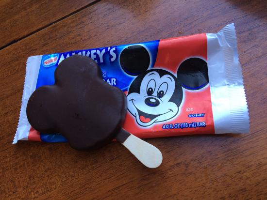 Barra de helado premium de Mickey