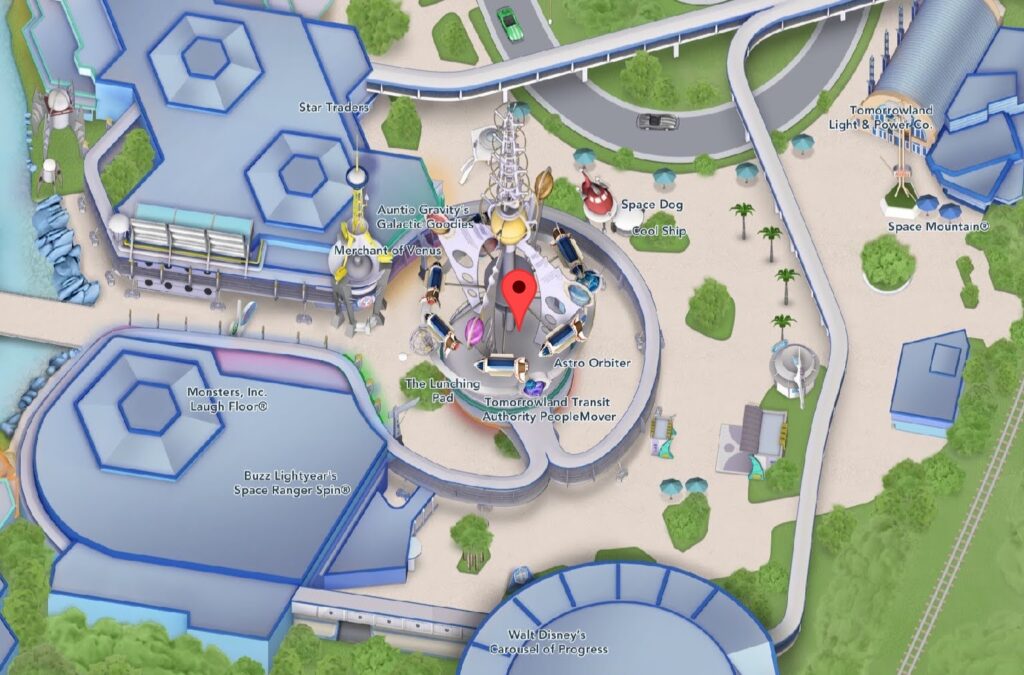 Where to Find Astro Orbiter in Magic Kingdom