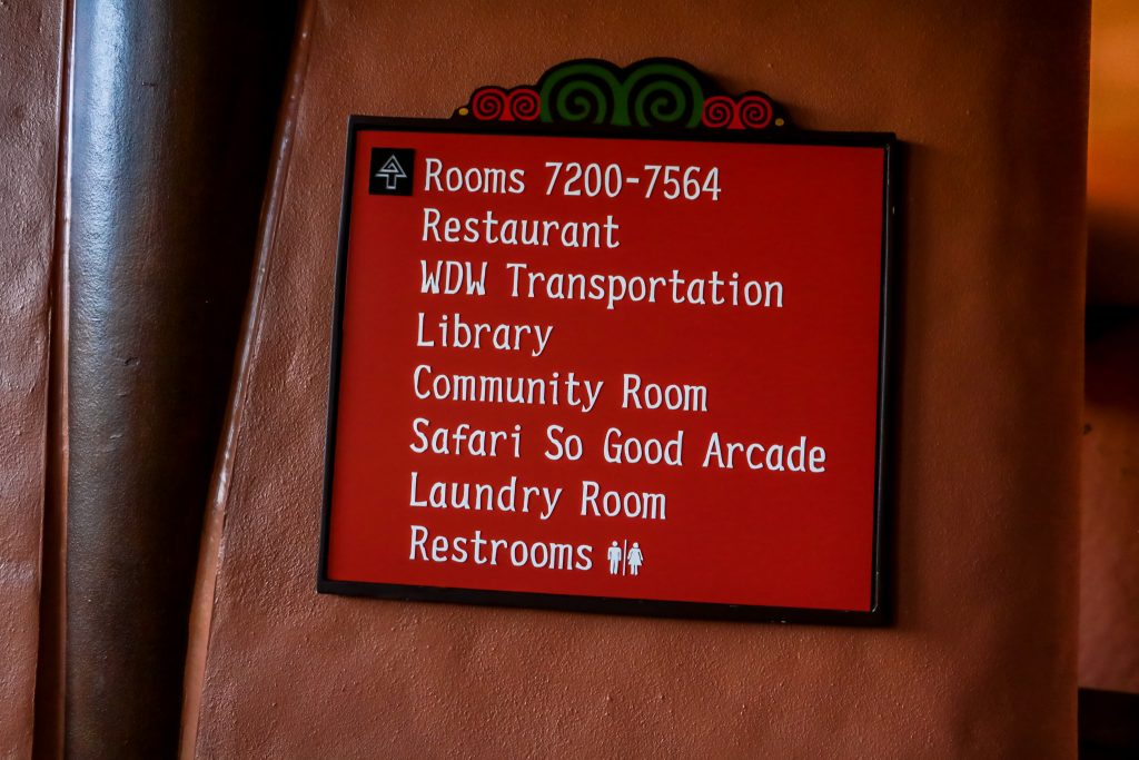 Disney's Animal Kingdom Lodge Sign