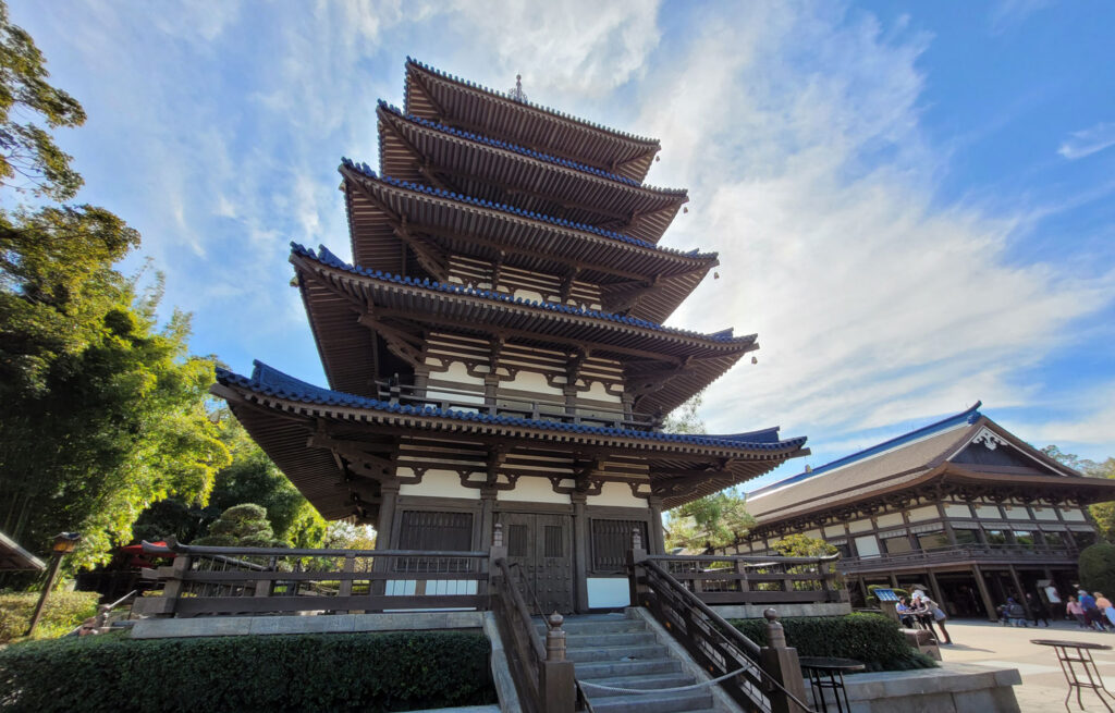 Pagoda at EPCOT's Japan Pavilion