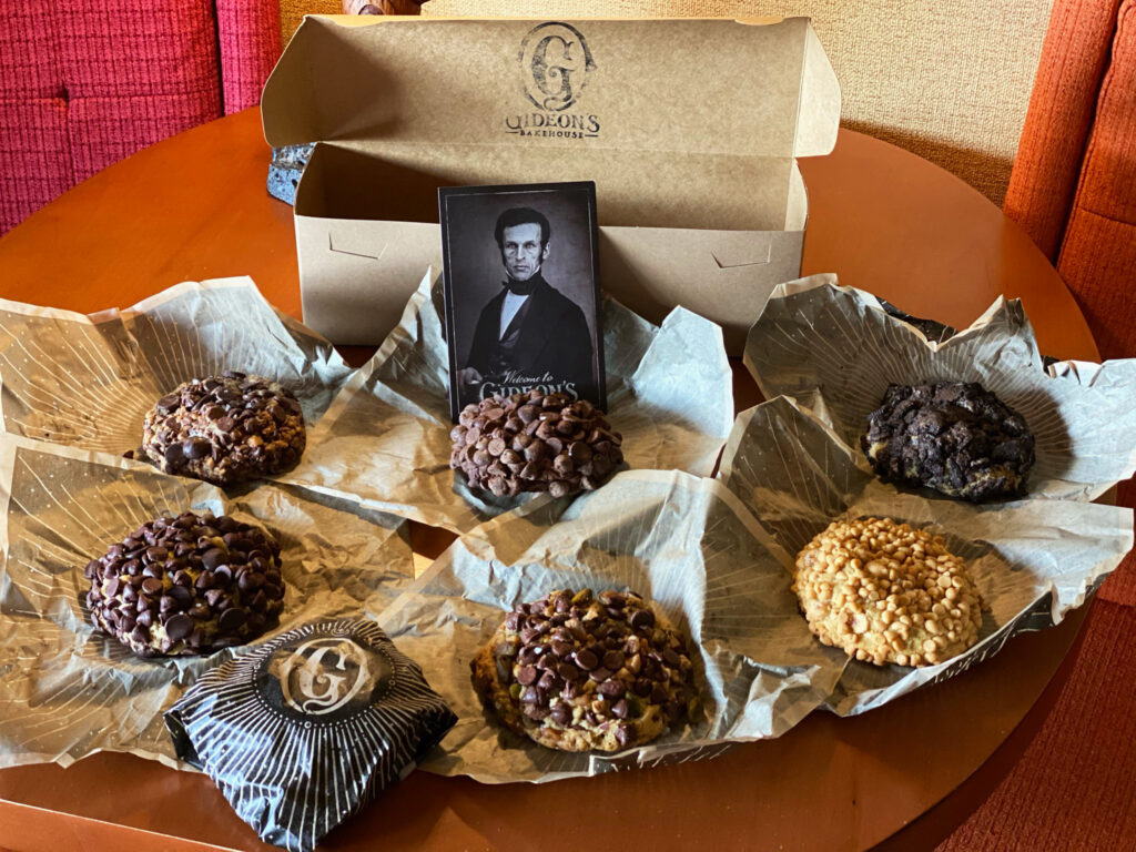 Assorted cookies from Gideon's Bakehouse at Disney Springs