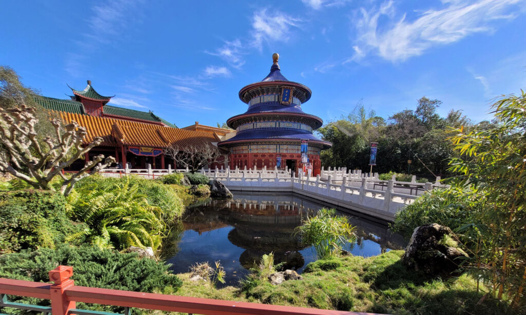 View of EPCOT's China Pavilion