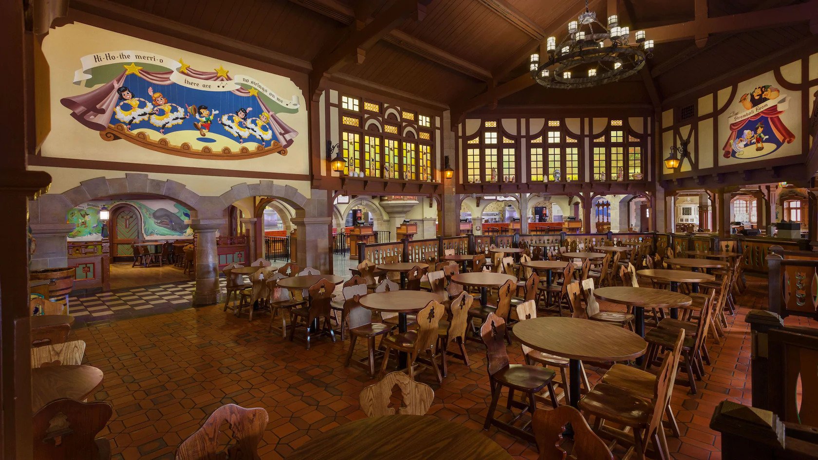 Pinocchio Village Haus Overview Disneys Magic Kingdom Dining Dvc Shop 5638