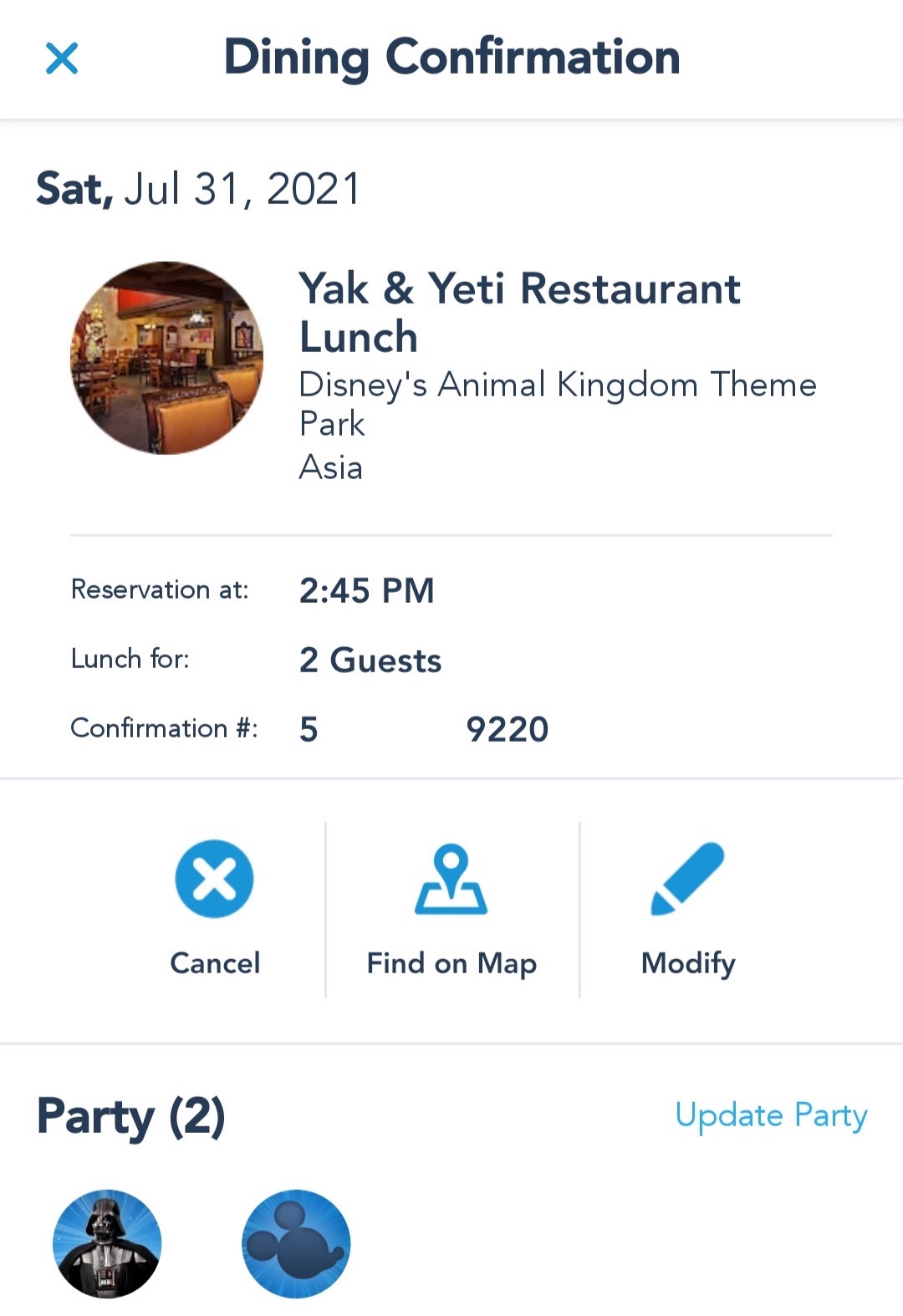 How To Make A Dining Reservation On The My Disney Experience App (Video