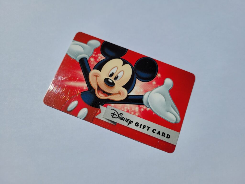 5% de descuento en tarjetas de regalo de Disney compradas con Target Red Card