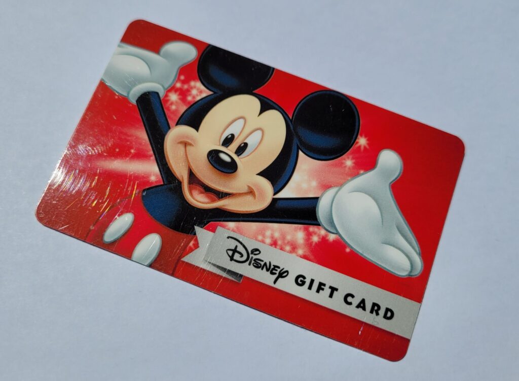 5% de descuento en tarjetas de regalo de Disney compradas con Target Red Card