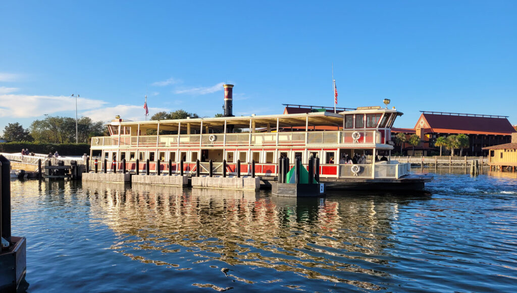 Ferry Boat transporting guests to Disney's Magic Kingdom